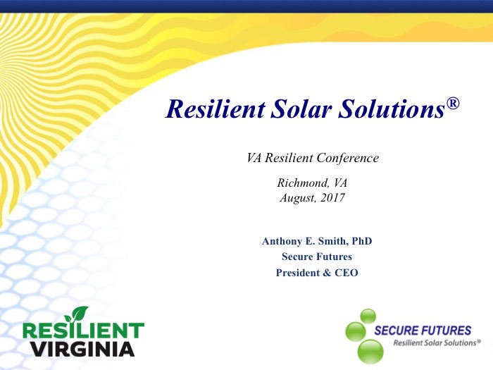 Click to launch Anthony Smith Presentation