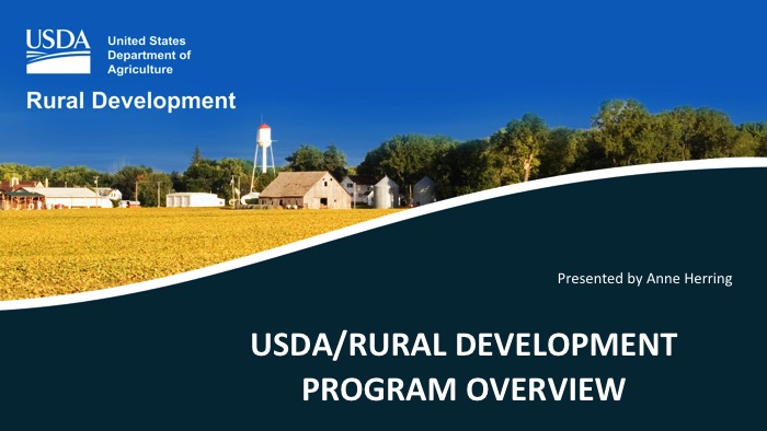 Click to launch USDA/Rural Development Presentation