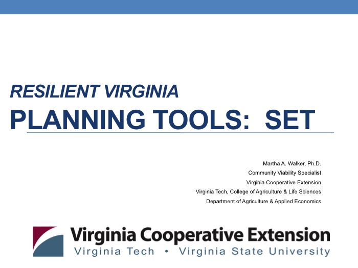 Click to launch Martha Walker Presentation